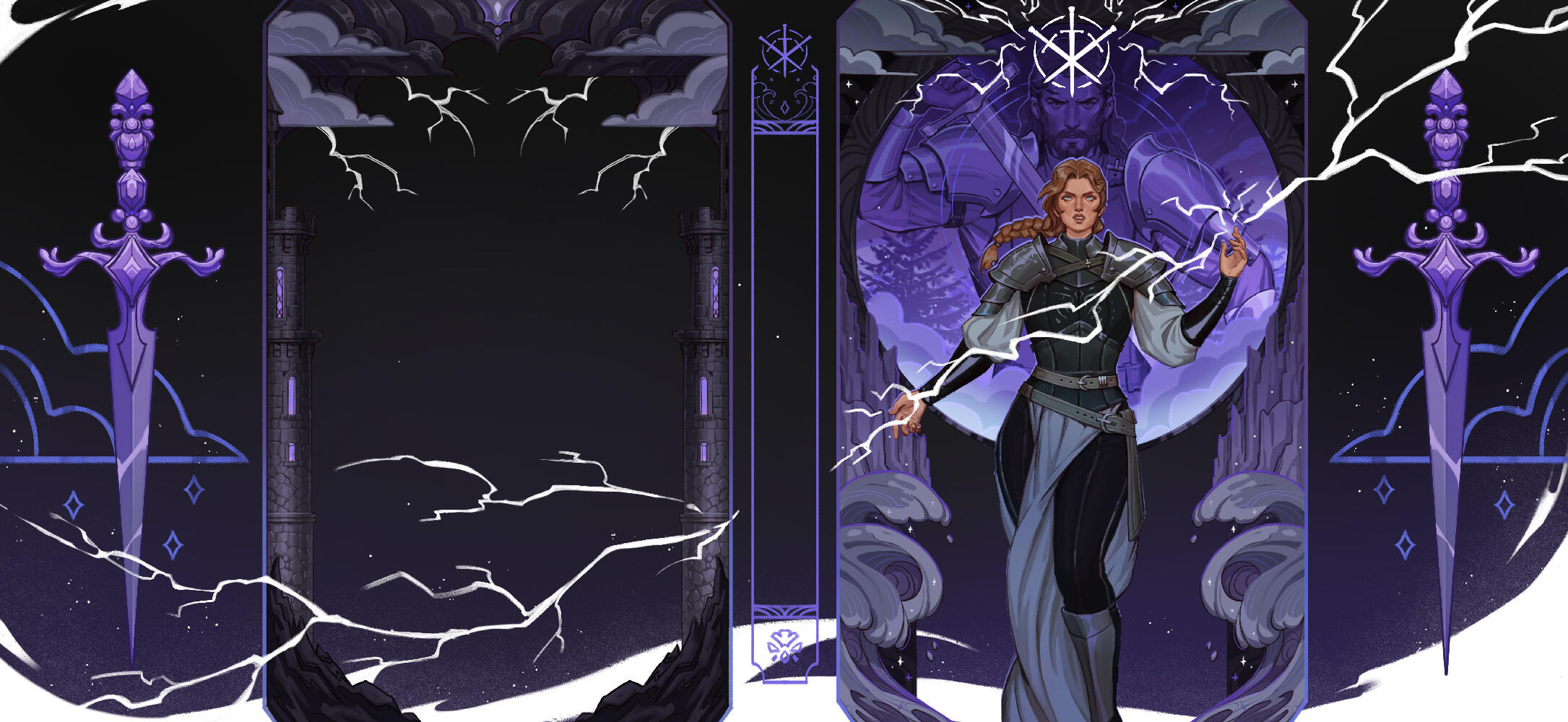 Shadows & Storms - Reversible Dust Jacket
