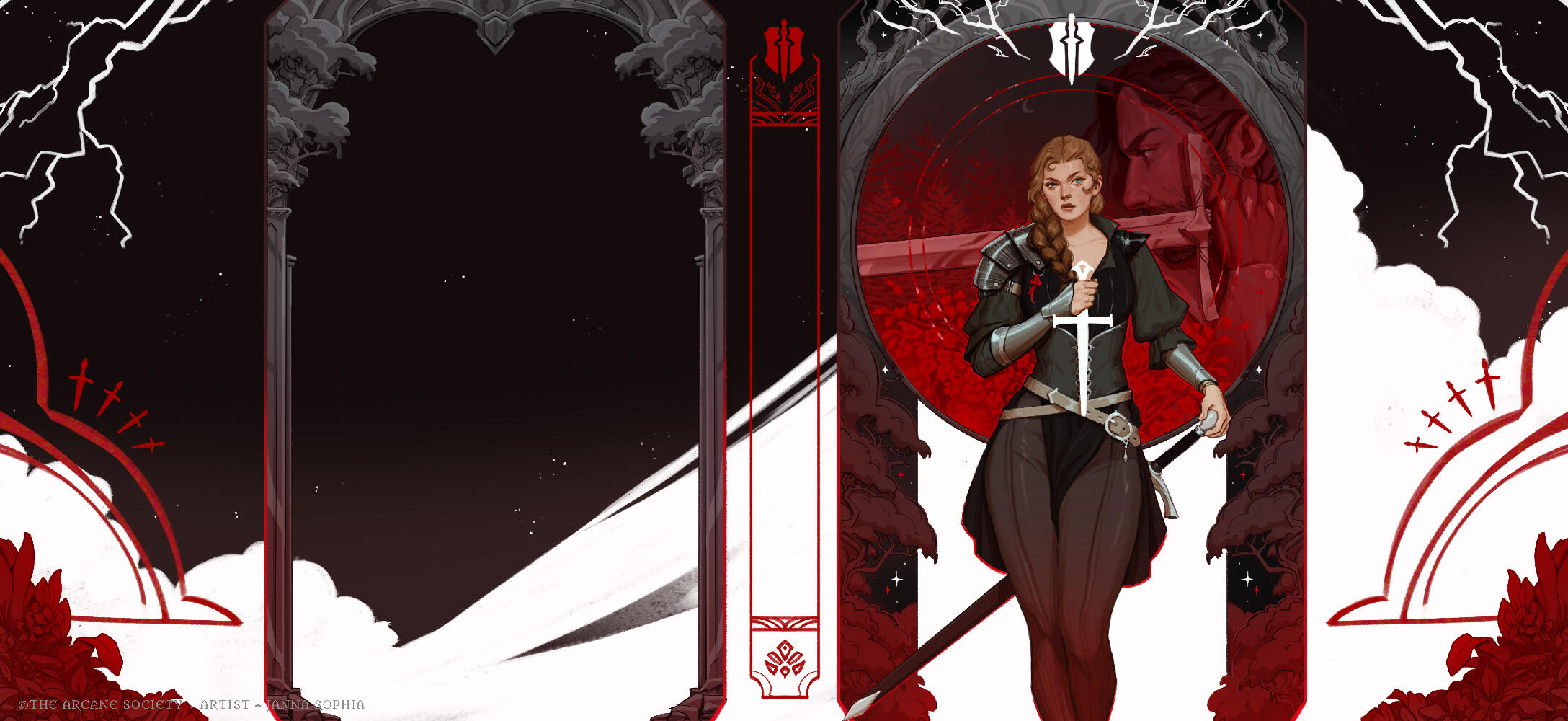 Blood & Steel - Reversible Dust Jacket